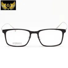 Новые мужские и женские стильные очки высокого качества из чистого титана модные очки Классическая квадратная оптическая рамка для мужчин и женщин