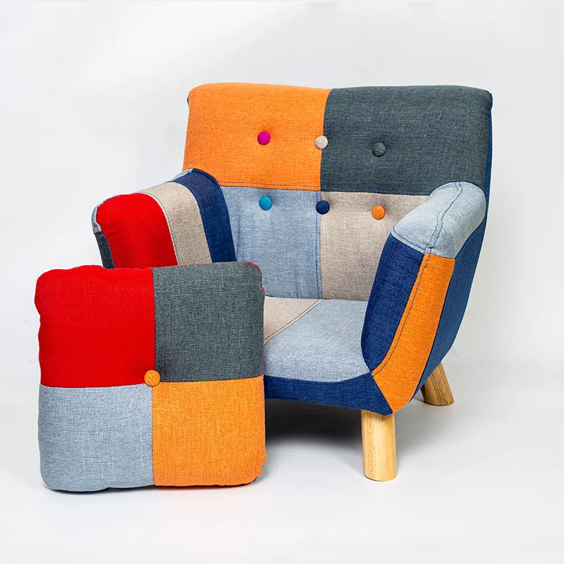 Modern Children Kids Sofa Couch Armrest Chair Upholstered Living Room Furniture Single Sofa Armchair Girl and Boy Birthday Gift Modern Children Kids Sofa Couch Armrest Chair Upholstered Living Room Furniture Single Sofa Armchair Girl and Boy Birthday Gift