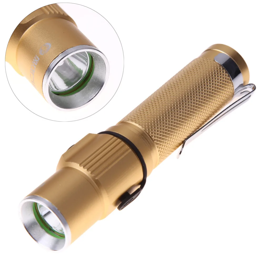 3000 Lumens Flashlight XPE Q5 LED 3 Modes Aluminum Mini Skid-proof Design Portable Flashlight Torch Light