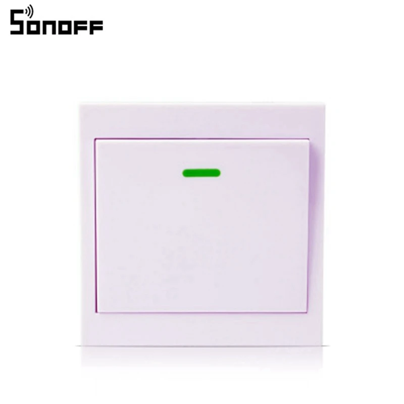 

SONOFF Wireless RF Series Product RF 433Mhz Transmitter 86 Wall Panel With Sticky Smart Home Work With Sonoff RF Series Products