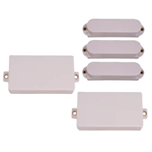 2Pcs Closed Guitar Humbucker Double Coil Pickup Covers and 3Pcs Single Coil Pickup Covers Replacement Parts for Electric Guitar 2Pcs Closed Guitar Humbucker Double Coil Pickup Covers and 3Pcs Single Coil Pickup Covers Replacement Parts for Electric Guitar