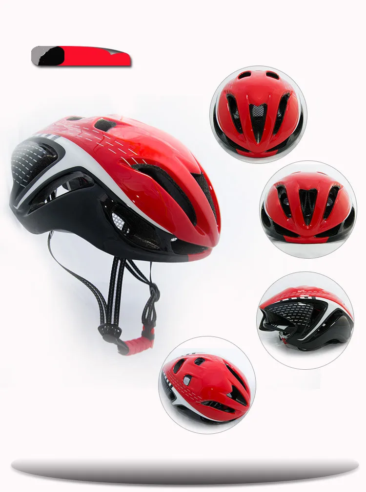 aerodynamic road bike helmet