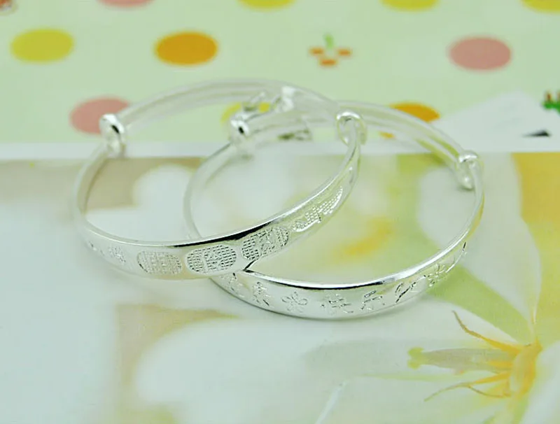 Браслет детский из серебра 925 пробы в китайском стиле|silver bracelet baby|baby silver braceletbracelet