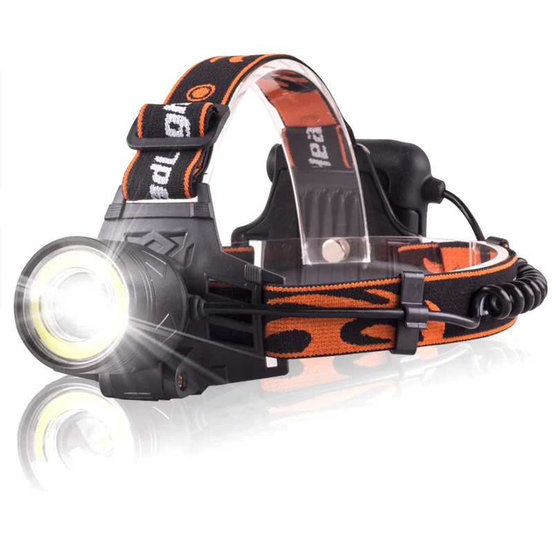 

Newest Super Bright 4 mode T6 LED+ COB Headlamp Waterproof Headlight For Camping ,Climbing,Hunting,Night Fishing
