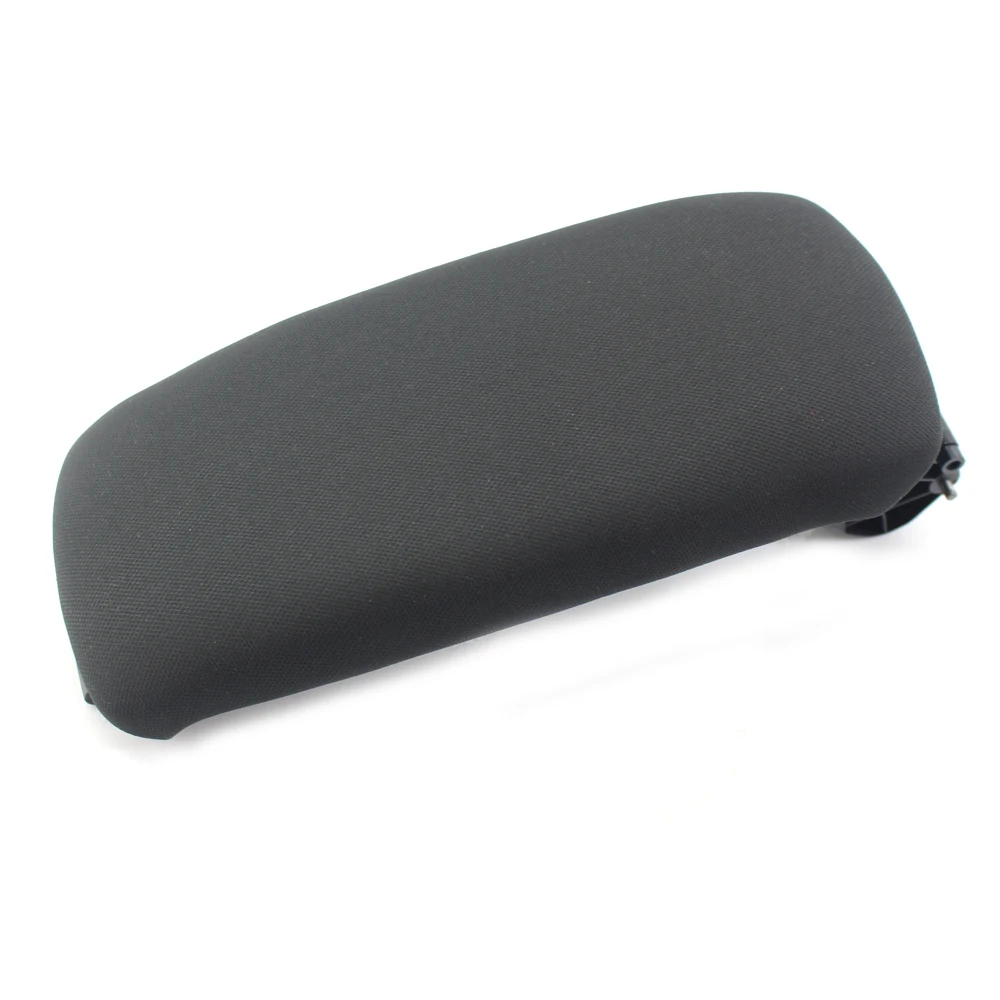 

For Audi A3 8P 2003-2012 Black ABS Base Soft Cloth Padding Cover Armrest Center Console Lid Hot 8P0864245P