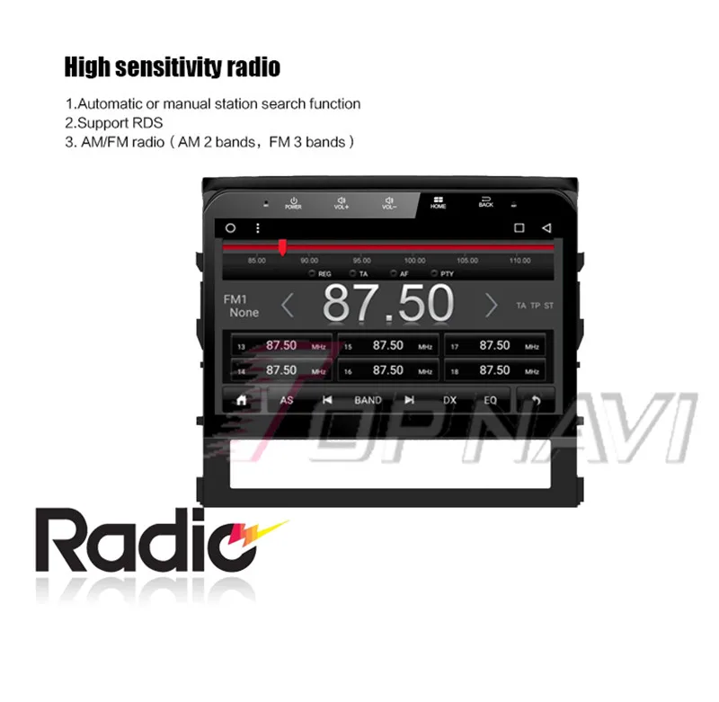 car head unit for toyota For Toyota Land Cruiser 2016
