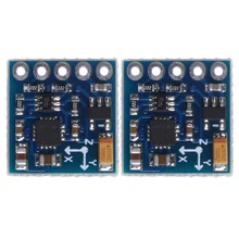 2Pcs/lot GY-271 HMC5883L Digital Compass Module 3-Axis Magnetic Sensor Module with Straight Pin and Curved Pin