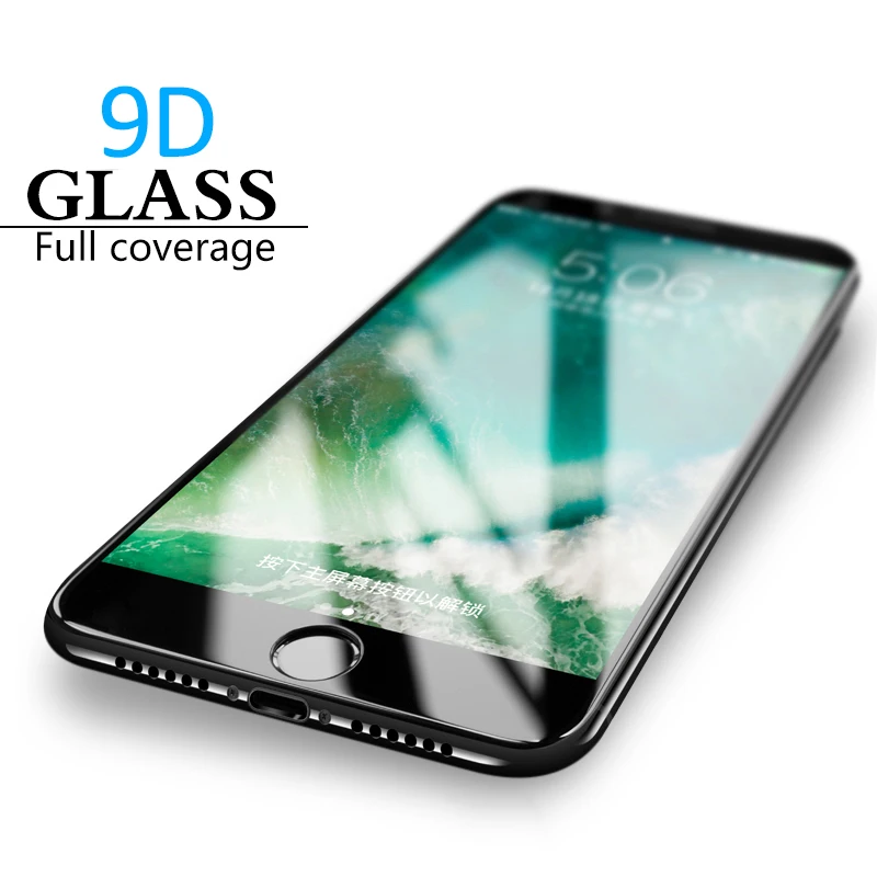 

9D Tempered Glass For Iphone 6 6S 7 8 plus 11 pro X XR Xs Max Screen Protector Glass For Iphone X XR XsMax Protective Glass
