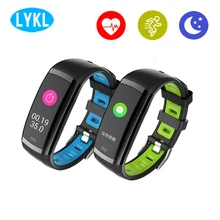 CD09 умный цветной экран кровяное давление монитор сердечного ритма фитнес-трекер Браслет Водонепроницаемый браслет для Android IOS