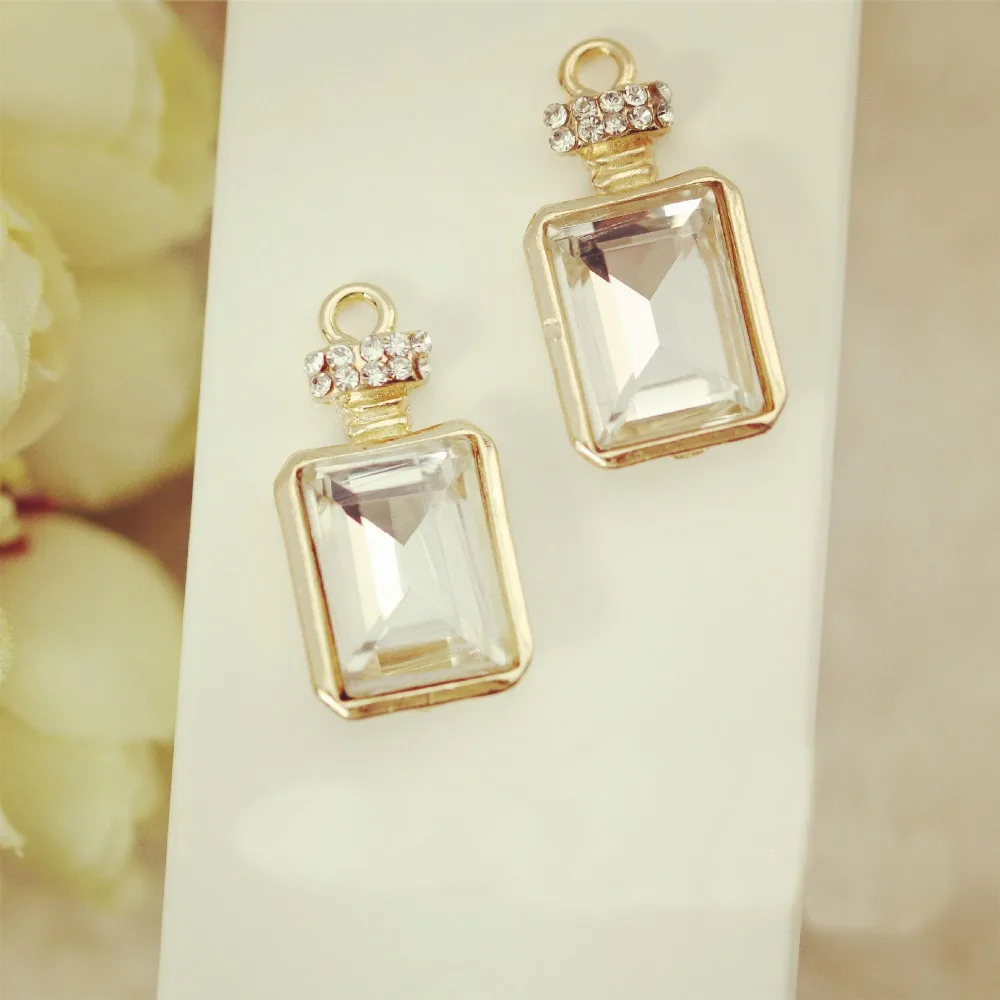 Buy 10pcs Fashion Jewelry Metal charms Scent bottle