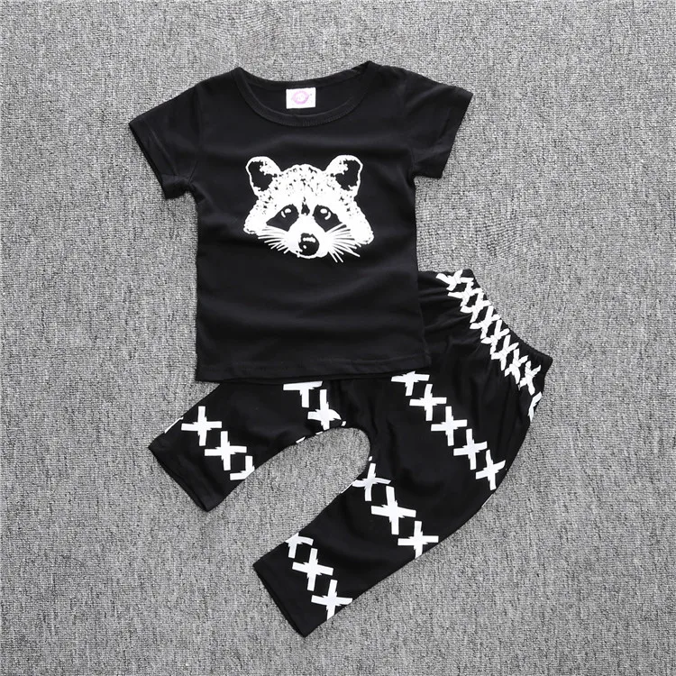 Online 2017 baru kedatangan bayi laki laki pakaian set mode tupai lengan pendek + X celana Set. bebe baru lahir bayi pakaian set spesifikasi 2017 baru kedatangan bayi laki laki pakaian set mode tupai lengan pendek + X celana Set. bebe baru lahir bayi pakaian set