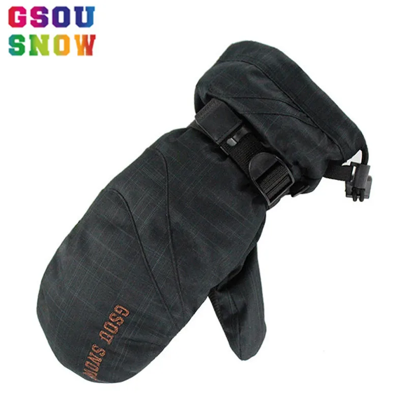 

GSOU SNOW Brand Ski Gloves Men Women Snowboard Mitten Waterproof Glove Winter Snow Snowmobile Riding Skiing Snowboarding Gloves