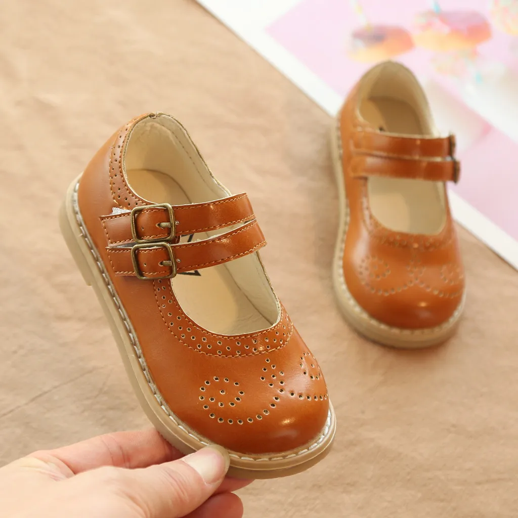 Школьная обувь для девочек; летние детские повседневные сандалии в богемном стиле для девочек; модная детская обувь на плоской подошве; Chaussure Enfant Fille; кожаная обувь