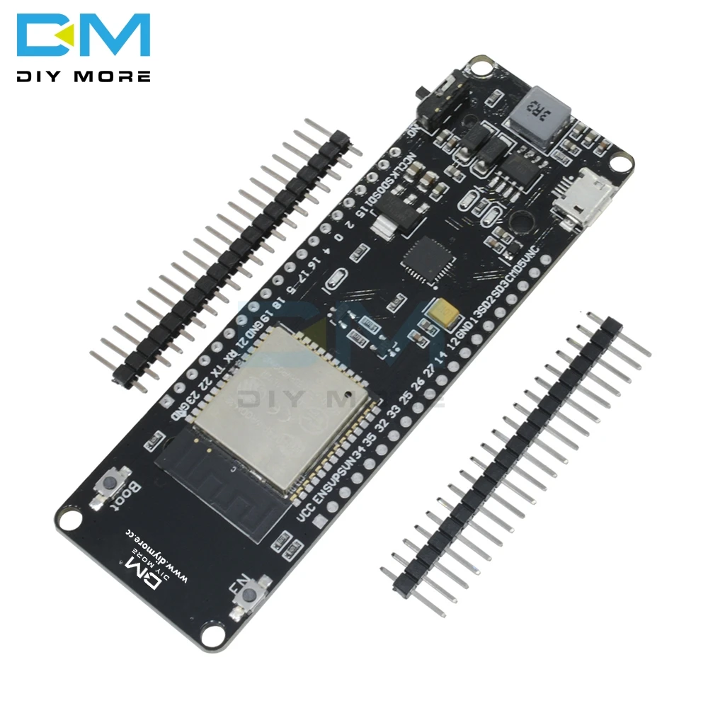 ESP32 ESP-32S для WeMos Wi-Fi Беспроводной Bluetooth макетная плата CP2102 CP2104 модуль с 18650 Батарея зарядный чехол для Lua