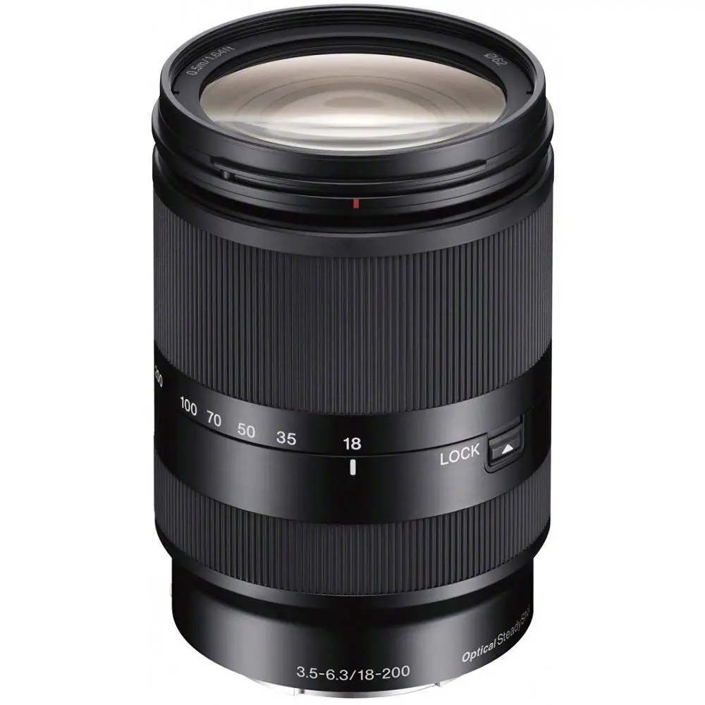 Объектив sony 18-200 мм sony E 18-200 мм F3.5-6.3 OSS LE Lens SEL18200LE E Mount Lens для камеры sony Micro-SLR