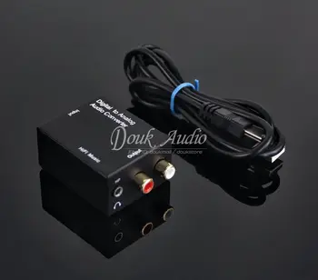 

Douk Audio Digital to Analog Audio Converter DAC Decoder Optical / Coaxial / USB
