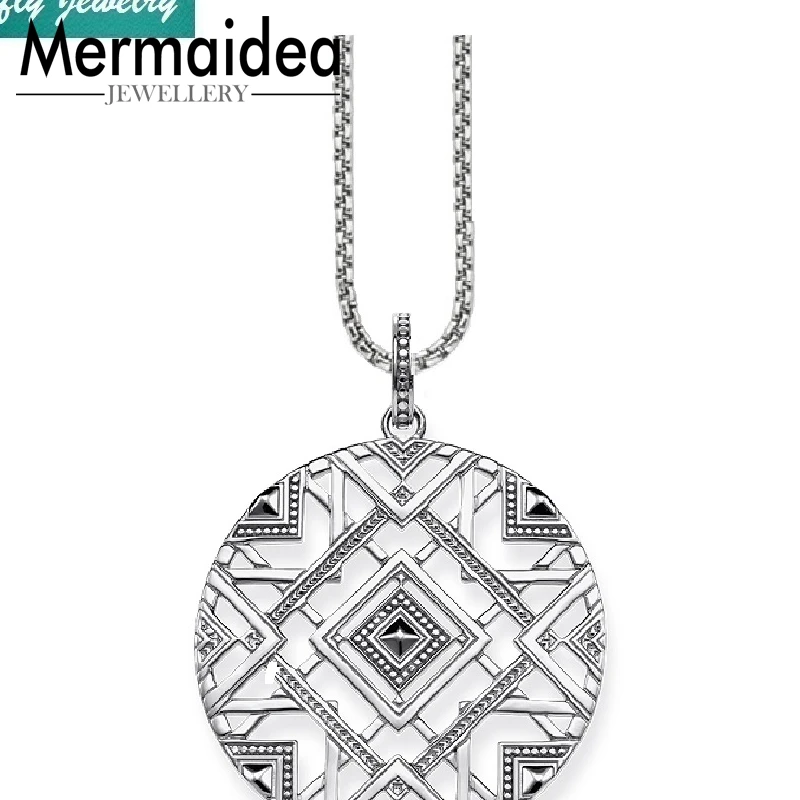 

Africa Ornaments Pendants Necklaces 2019 New Trendy Link Chain 925 Sterling Silver Cool Fashion Jewelry Gift Women Jewellery