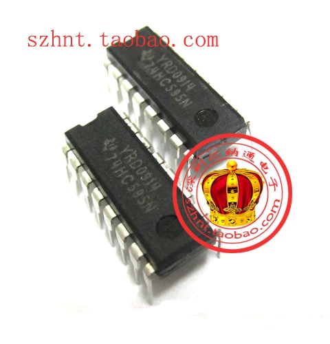 Новый 74HC595N SN74HC595N DIP16 линии защиты|protectionism| |