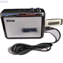 Ezcap231 cassette to mp3 converter autoreverse function convert old cassette to mp3 save in usb flash disk, free shipping