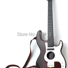 Имитация мини-гитары, Детская сценическая опора, четыре струнные пластиковые модели, произведенные музыкальные игрушки