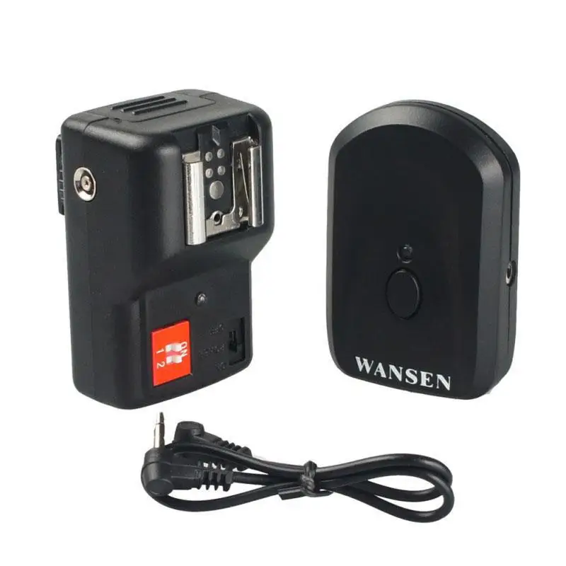 

WANSEN PT-04GY Wireless Remote Speedlite Flash Trigger/Synchronizer Flash Radio Transmitter for Canon Nikon Olympus DSLR Came