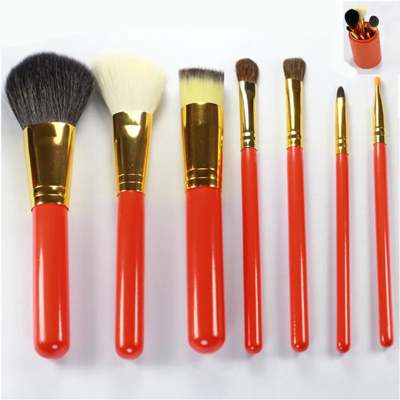7Pcs Professional Cosmetic Face Base Makeup Brushes Set Pro Women