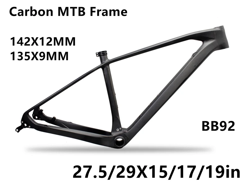 EC90 MTB велосипед 29 ER T800/27,5 ER/26ER карбоновая рама 650 карбоновая горная велосипедная Рама с 15/17 размером велосипедная Рама