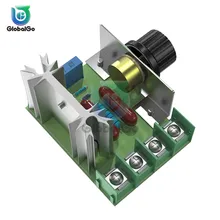2000W Speed Controller Adjustable SCR Motor Speed Regulator Governor AC 220V Temperature Voltage Regulator Dimmer Switch Control governor dimmer board b500k potentiometer 220v 300w