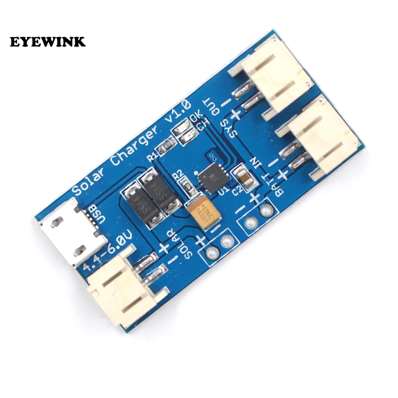 

Mini Solar Lipo Charger Board CN3065 Lithium Battery Charge Chip DIY Application Kit Charging Board Module