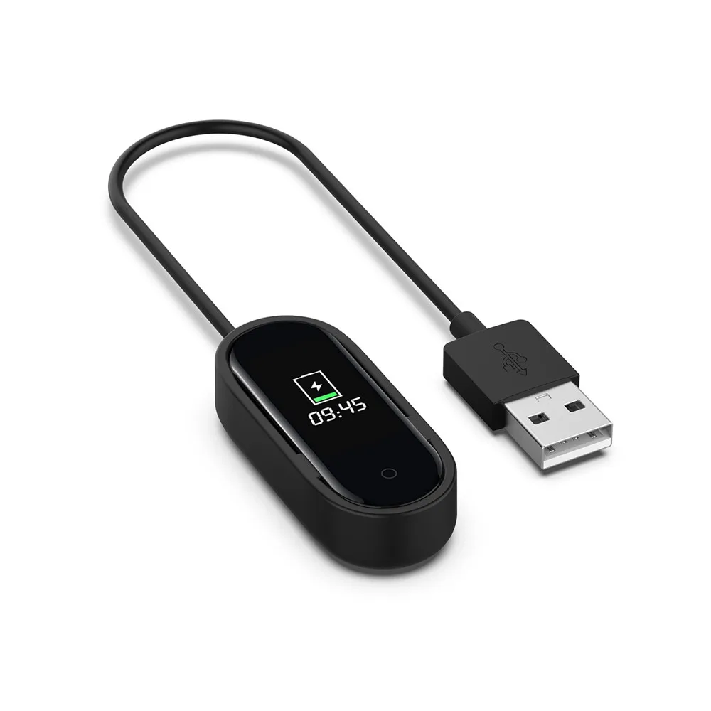 20 см USB зарядный док кабель для Xiaomi Mi Band 4 сменный Шнур зарядное устройство адаптер