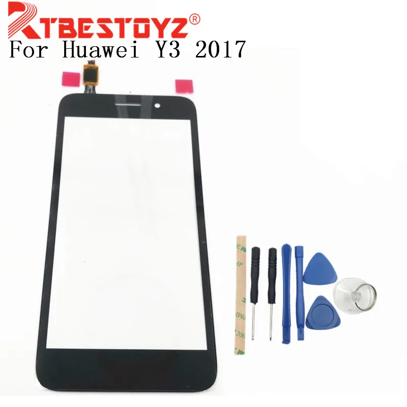 RTBESTOYZ оригинальный 5 0 дюймов для Huawei Y3 2017 CRO-U00 CRO-L02 CRO-L22 запасные части цифрового