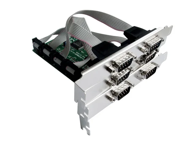 6 последовательный RS232 Порты платы PCI DB9 Порты и разъёмы PCI ввода/вывода карты конвертер, чипсет Moschip MCS9865
