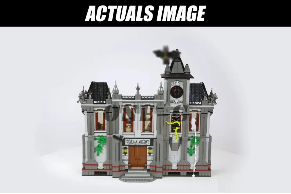 Compatible With Lego Batman 10937 Building Blocks 07044 1685pcs Bricks Arkham  Asylum Breakout Figures Toys For Children - Blocks - AliExpress