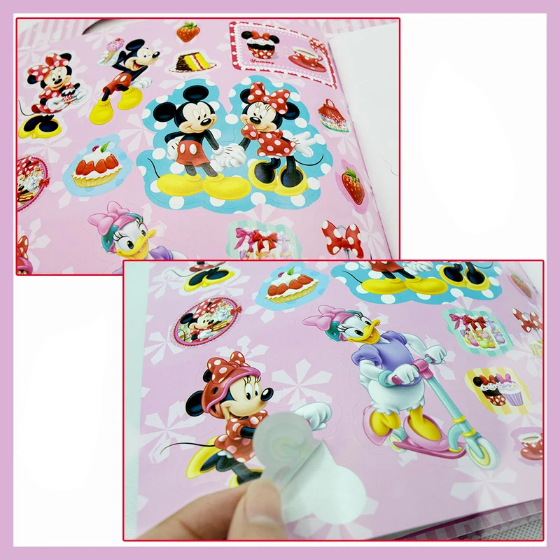 Disney sticker for children cartoon Mickey DIY scrapbook stickers Puzzle waterproof funny pusheen sticker frozen girls pegatinas Disney sticker for children cartoon Mickey DIY scrapbook stickers Puzzle waterproof funny pusheen sticker frozen girls pegatinas