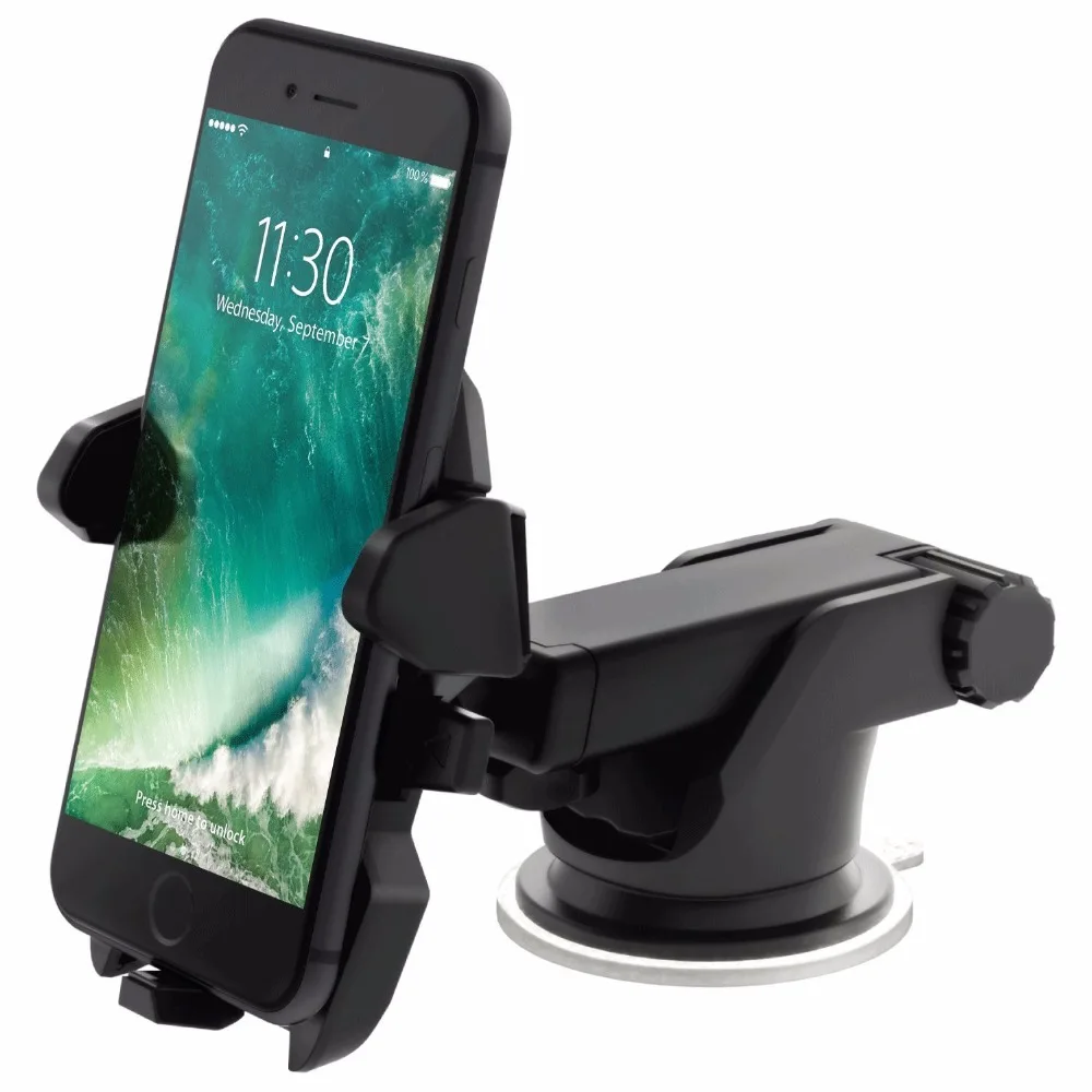 bilder für Stickey auto halter smart navigation saug 360 drehen einstellbar 4-6 zoll halterung für meizu huawei one plus iphone redmi bilder für Stickey auto halter smart navigation saug 360 drehen einstellbar 4-6 zoll halterung für meizu huawei one plus iphone redmi