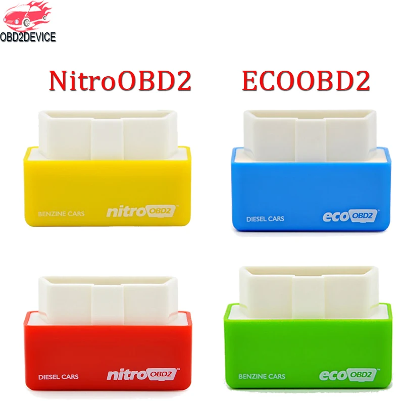 

Hot Sale ECOOBD2 NitroOBD2 Chip Tuning BOX for Diesel & Benzine Cars Plug & Drive ECO OBD2 Lower Fuel Emission OBD2 Interface