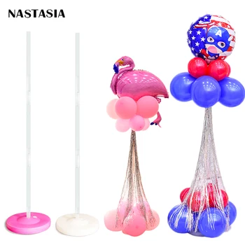 

NASTASIA Balloon column base 120CM Wedding decoration party supplies Garden decoration led balloon accessories arch pillar