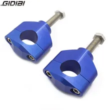 28 мм руль жир Ручка Бар крепления зажим для CR125 CR250 00-07 CRF250 R/X 04-16 CRF450 R/X 02-16 синий