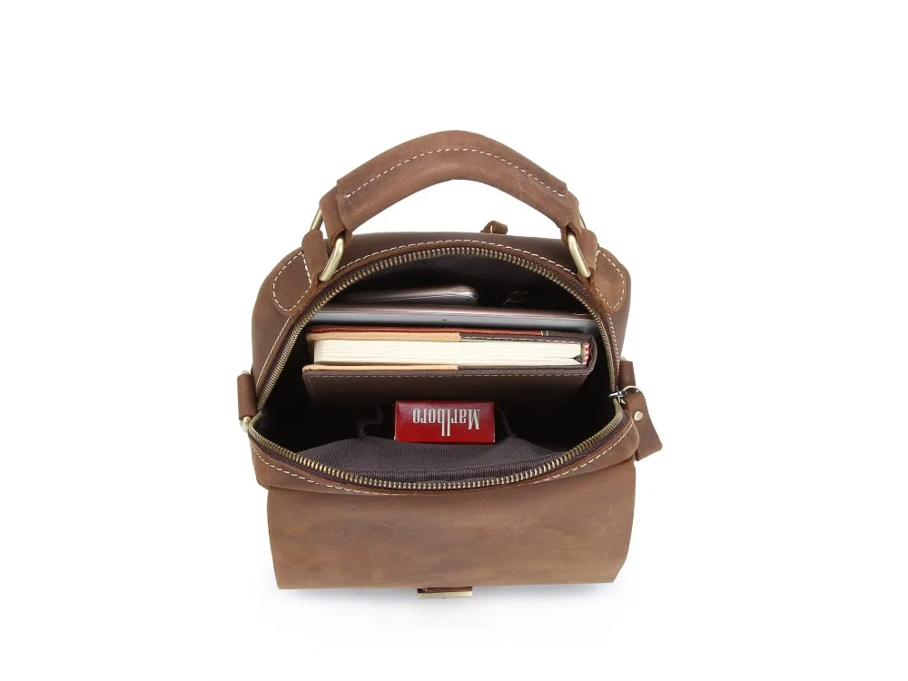 Новая модная сумка-мессенджер из натуральной яловой кожи, сумка через плечо, сумка-слинг, портфель, сумка-портфель для MS1766