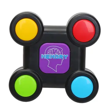 

Memory Puzzle Game Console LED Light Flash Sound Interactive Music Toys Training One-hand Brain Coordination Machine Toys Kids