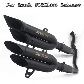 

FORZA300 ZA300 motorcycle Exhaust Full system FOR Honda FORZA300 Tracer 2018-2019 with Muffler