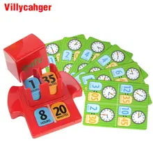 Детская игра-головоломка игра бинго время игры-говорит раннее образование Desktop игрушки улучшить концентрацию детская игрушка-головоломка вечерние подарки