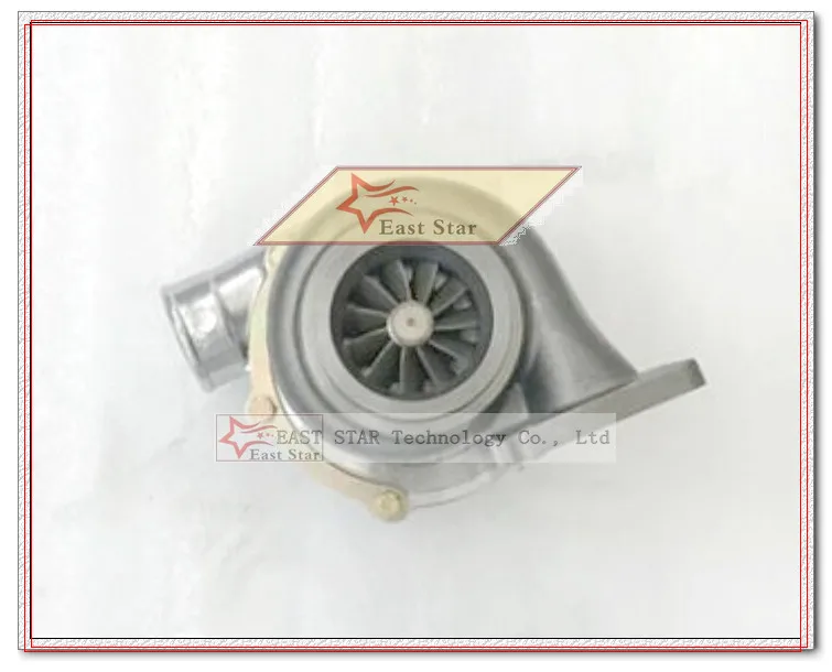 Turbo T66-1 GT35 T4 фланец T66 компрессор AR.70 турбина A/R. 68 Турбокомпрессор зеркало заднего вида 3,0" для шланга диапазона V Мощность 400-550HP масляным охлаждением