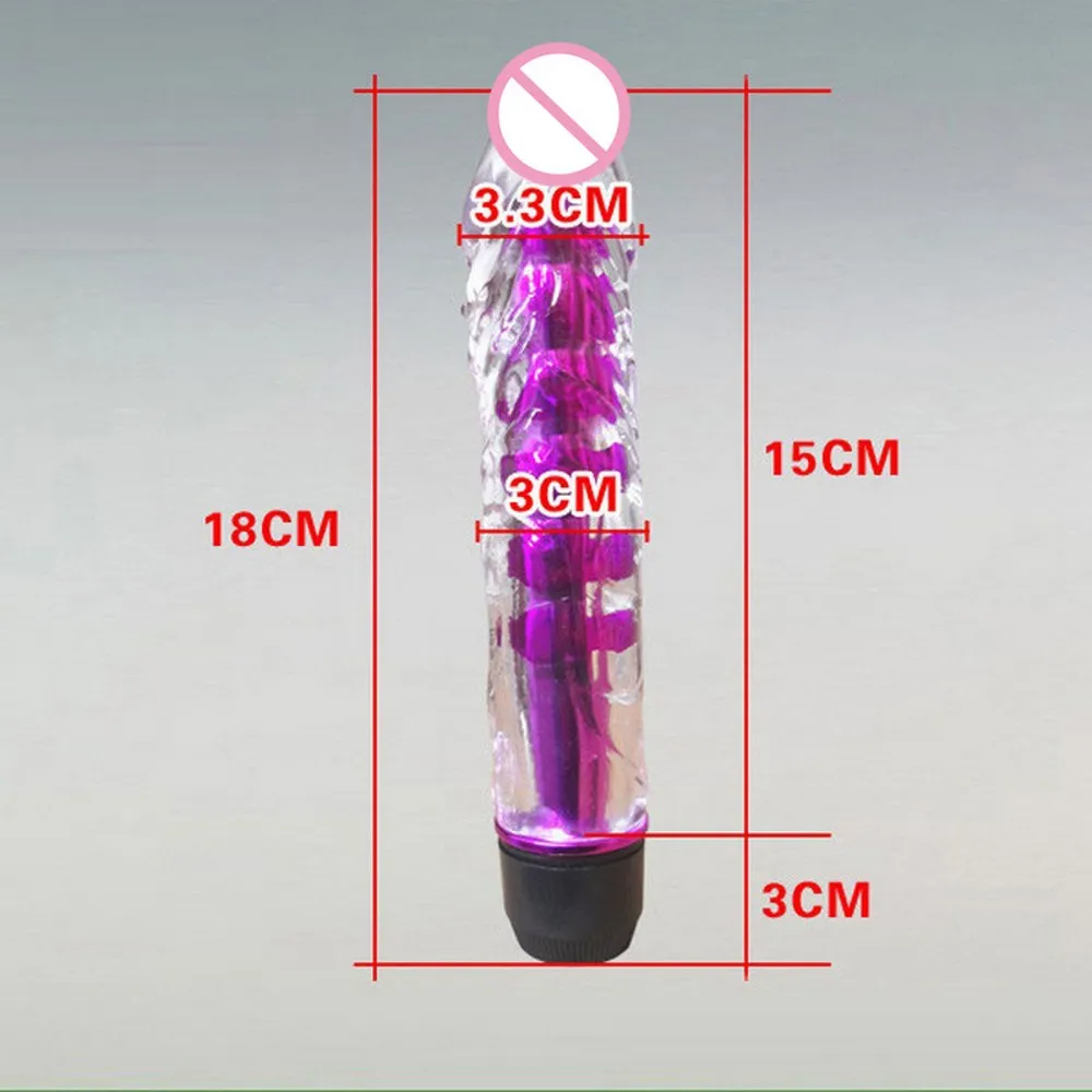 Multi- Speed Dildo Vibrator Cilt Vibrators (8)