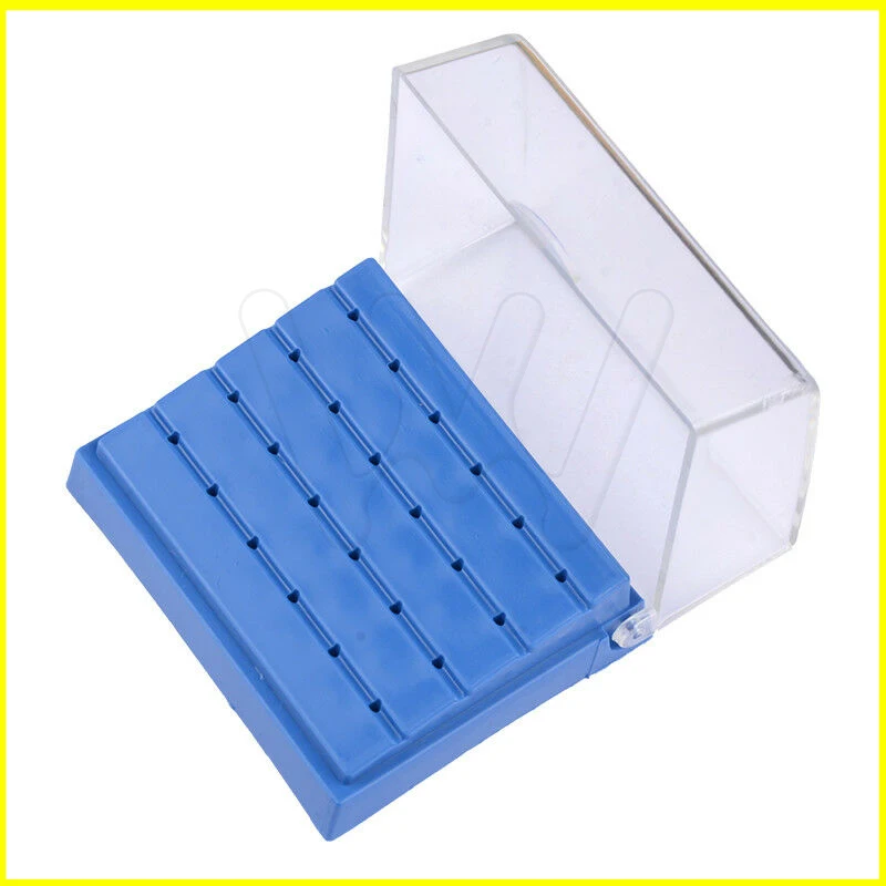 US-Dental-Plastic-Bur-Holder-Block-Case-Box