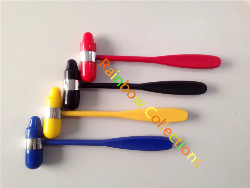 

4 Colors L=21cm Percussor Diagnostic Reflex Percussion Hammer Medical Neurological Hammer Massage hammer Free Shipping