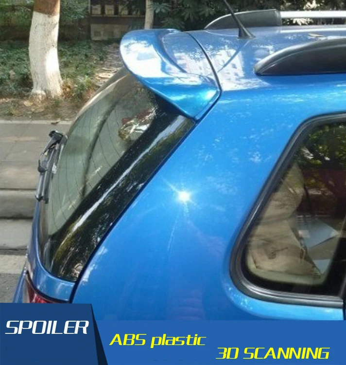 

For VW old Polo Spoiler ABS Material Car Rear Wing Primer Color VW polo Rear Spoiler For Volkswagen old Polo Spoiler 2006-2009