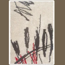 Ковер для спальни териленовый ковер короткий современный изысканный узор Лавандовый ковер la-72