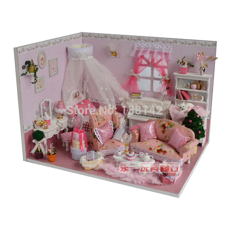 diy miniature doll bedroom