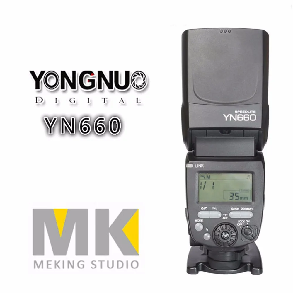 

YONGNUO YN660 Speedlite for Canon RT Radio Trigger System Master Flash ST-E3-RT YN600EX-RT YN560IV